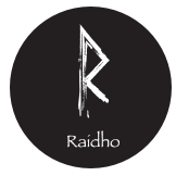 Rune-Rhaido Rune Raidho/Raiðo - Rad