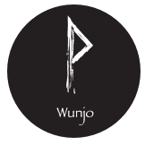 Rune-Wunjo Rune Wunjo - Glück