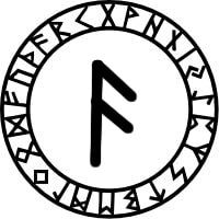 Ansuz - Futhark Ring