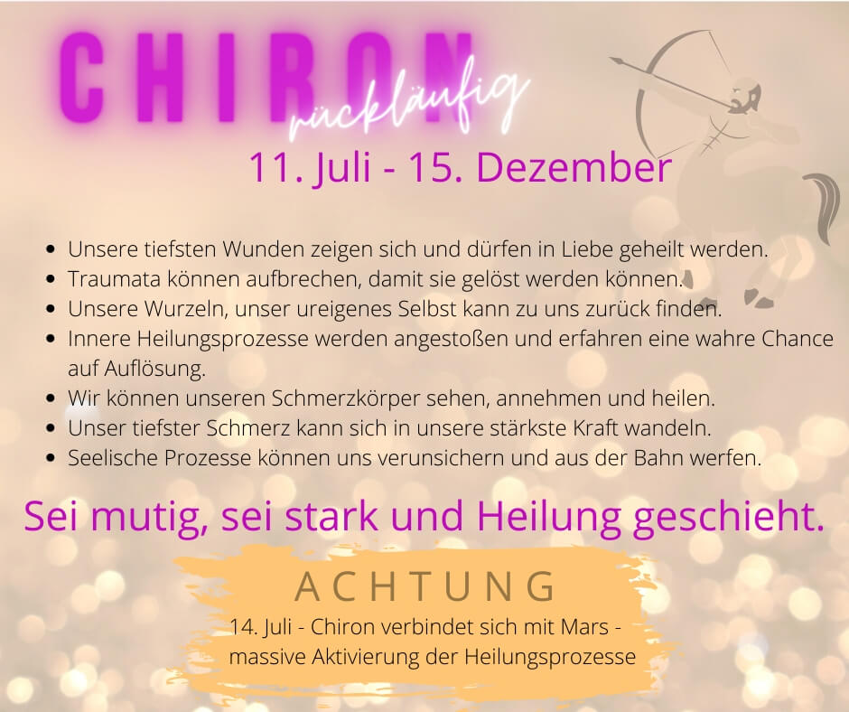 rückläufiger Chiron