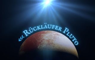 Rückläufer Pluto Rückläufiger Pluto Retrograde