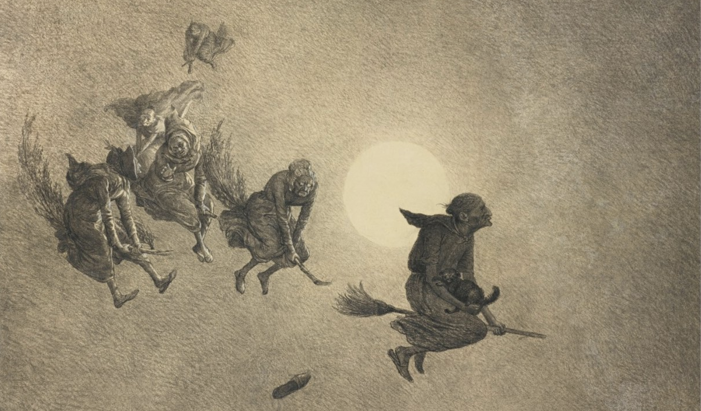 Witches Ride by William Holbrook Beard Witches Ride by William Holbrook Beard
